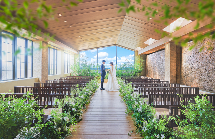 KIYOMIZU京都東山 チャペル(自然のぬくもりに満ちた明るいチャペル)画像 1