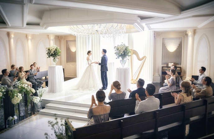 アンジェリオン オ プラザ TOKYO チャペル(ソルーナ -Classical White-)画像 1