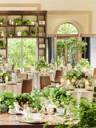 THE MARCUS SQUARE KOBE (ザ マーカススクエア 神戸) 【ナチュラル】ゲストとの歓談時間もご用意画像 1-2