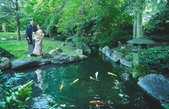 旧桜宮公会堂（国登録重要文化財） 庭園画像 1