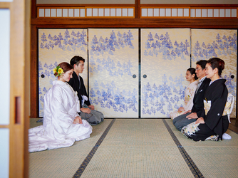 ザ オーク ガーデン/別邸 木屋 【和モダン】京都らしさを感じる結婚式画像 2-2