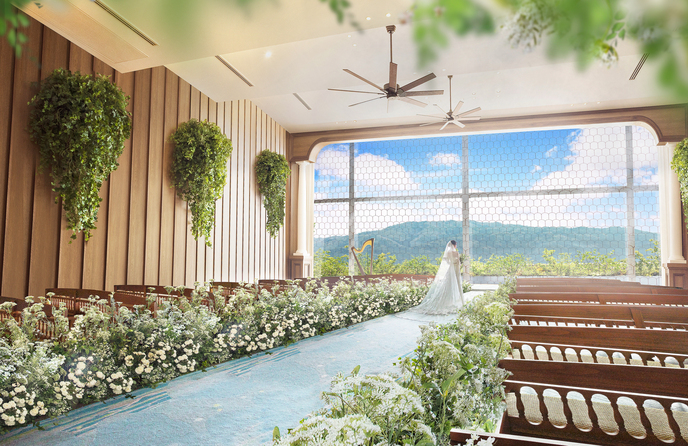 ザ オーク ガーデン/別邸 木屋 チャペル(東山を望むガーデン付き邸宅を1棟貸切)画像 1