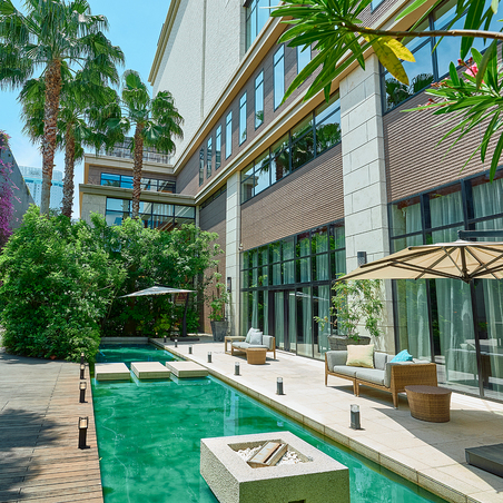 THE GRAND ORIENTAL MINATOMIRAI (グランドオリエンタル みなとみらい) 自然の開放感溢れる「ガーデンルーム」画像 2-1