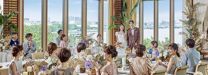 THE GRAND ORIENTAL MINATOMIRAI (グランドオリエンタル みなとみらい) 大人花嫁を魅了する「シャングリラルーム」画像 2-1