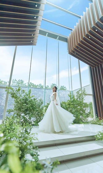 ザ・リーヴス プレミアムテラス チャペル(光と水と緑。木のぬくもりに包まれる空間。)画像 2-1