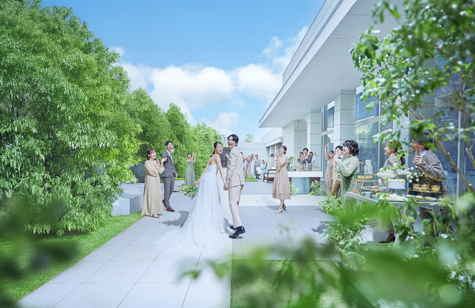 ザ・リーヴス プレミアムテラス ガーデン入場も叶う「テララガーデン」画像 1