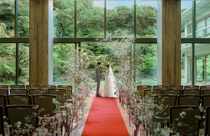 国際文化会館(International House of Japan) セレモニースペース(【屋内挙式】緑を愛でながら)画像 1