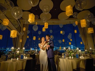 T’SUKI sur la mer(ツキ シュール ラ メール) レインボーブリッジを眺めるレストラン挙式画像 2-3