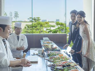 T’SUKI sur la mer(ツキ シュール ラ メール) 心に残る絶景のロケーションとシェフの演出画像 2-2