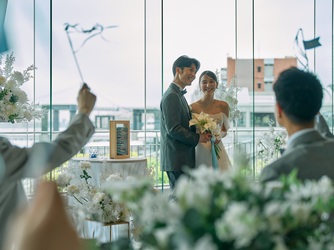 T’SUKI sur la mer(ツキ シュール ラ メール) チャペル(【選べるチャペル】ルナクローチェ)画像 2-3