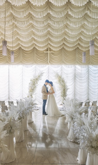 T’SUKI sur la mer(ツキ シュール ラ メール) チャペル(【選べるチャペル】ルナクローチェ)画像 2-1