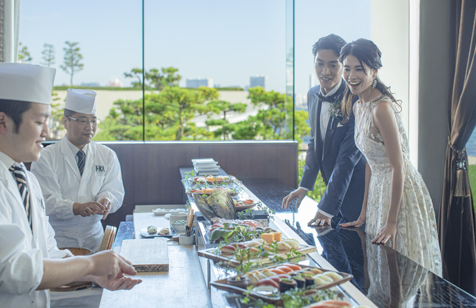 T’SUKI sur la mer(ツキ シュール ラ メール) 海辺ならではの特別な寿司パーティ画像 1