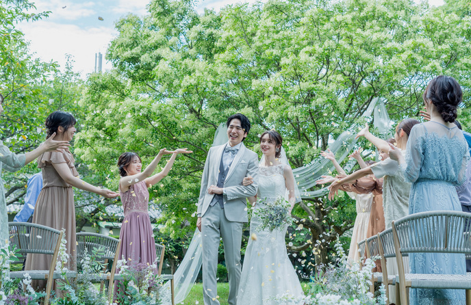 グレイスガーデン アルベラ チャペル(開放的なガーデン挙式)画像 1