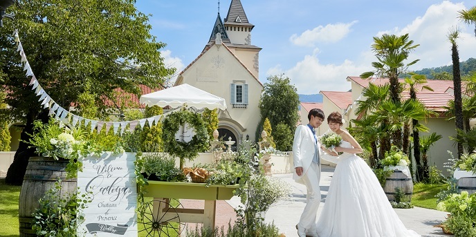 ｓａｄｏｙａ Chateau ｄｅ ｐｒｏｖｅｎｃｅ サドヤ シャトー ド プロヴァンス で理想の結婚式 ゼクシィ