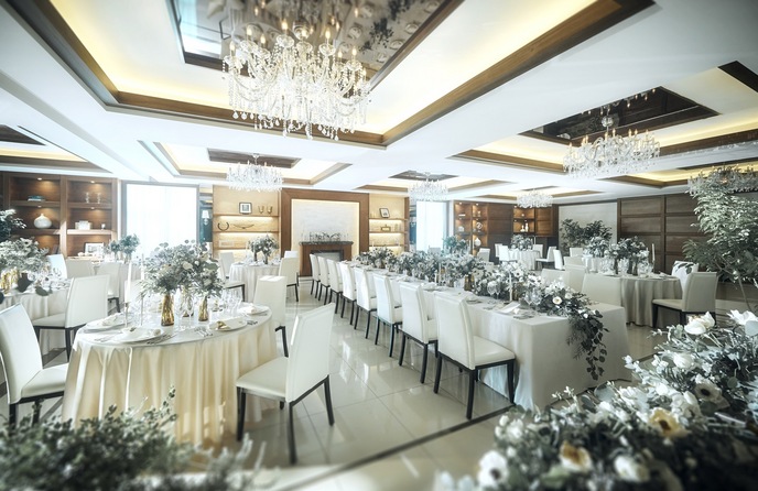 アルマリアン TOKYO ホテルライクな上質×シンプルな披露宴会場画像 1