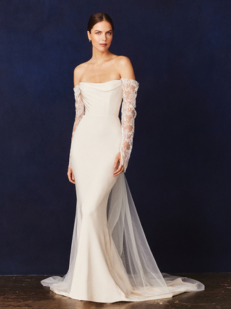 アルカンシエル luxe mariage大阪 衣裳2画像 1-2