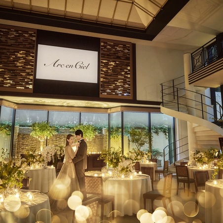 アルカンシエル luxe mariage大阪 幻想的なナイトタイムで個性を表現画像 2-1