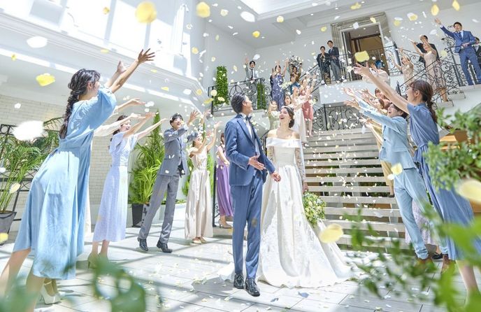 アルカンシエル luxe mariage大阪 チャペル(アフターセレモニーが叶う全天候型スペース)画像 2