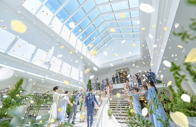 アルカンシエル luxe mariage大阪 チャペル(選べる貸切ガーデン付き!都心の大邸宅)画像 1