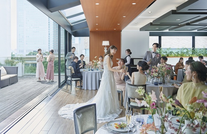 アルカンシエル luxe mariage大阪 【少人数専用】ニューヨーク/専用テラス付画像 1