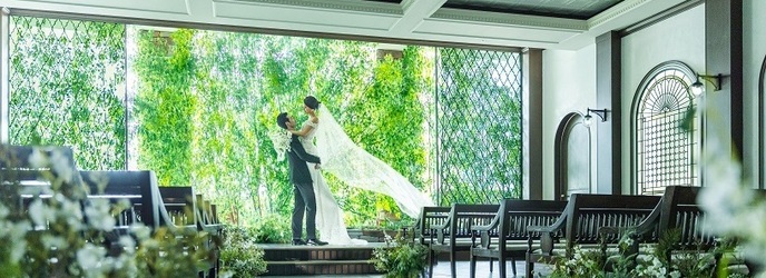 インスタイルウェディング京都(InStyle wedding KYOTO) チャペル(【リニューアル完成】光差込む新チャペル)画像 2-1