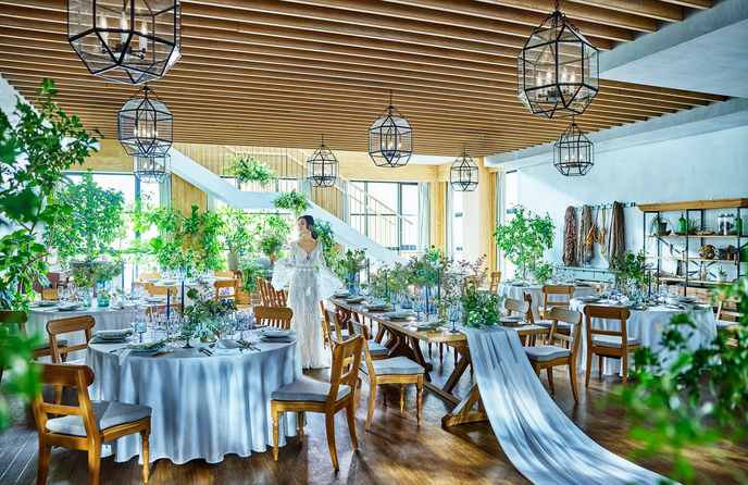 インスタイルウェディング京都(InStyle wedding KYOTO) ナチュラルな会場「ヒックスガーデン」画像 1