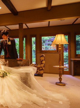 静かな森と明治・大正離れの宿 環翠楼 撮影スポット2画像 2-2