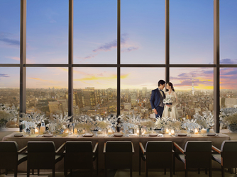 ルミヴェール TOKYO(LUMIVEIL TOKYO) チャペル(都心の絶景を望む、非日常空間にご招待)画像 2-3