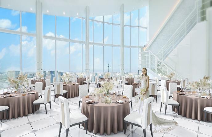 ルミヴェール TOKYO(LUMIVEIL TOKYO) 壁一面がガラス張りの陽光溢れる空間画像 1