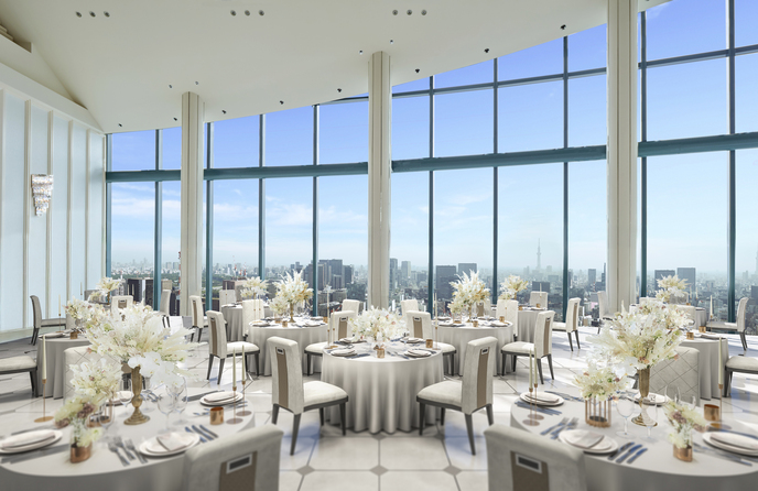 ルミヴェール TOKYO(LUMIVEIL TOKYO) 壁一面がガラス張りの陽光溢れる空間画像 1