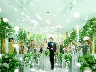 ラヴィス・ヴィラ・スイート チャペル(豊かな緑と水のせせらぎがふたりを包む)画像 2-2