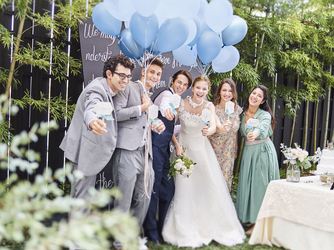 ラグナヴェール 金沢(LAGUNAVEIL KANAZAWA) ホワイト×パールブルーのフェミニンな印象画像 2-2