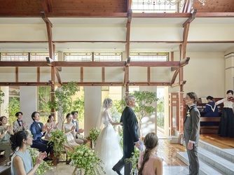 Miel Cocon(ミエルココン) チャペル(木のぬくもりと陽光に包まれるチャペル)画像 2-1