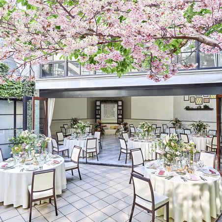 パラッツォ ドゥカーレ 麻布 春ならではのガーデンウエディング画像 2-1