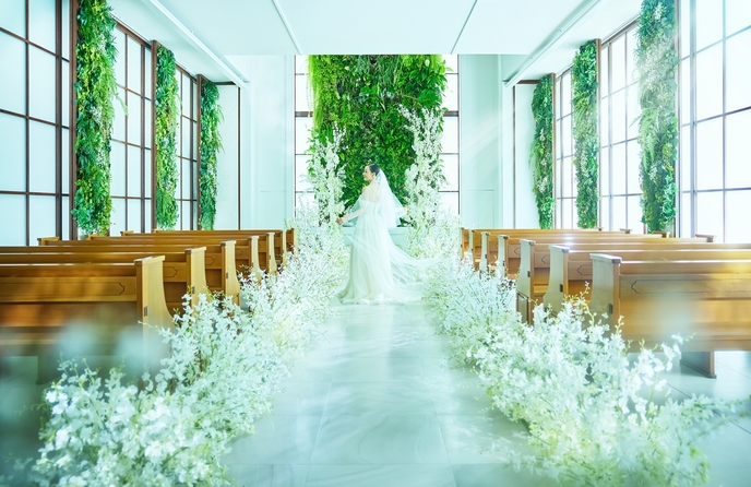 パラッツォ ドゥカーレ 麻布 教会(緑に彩られた 館内チャペル)画像 1