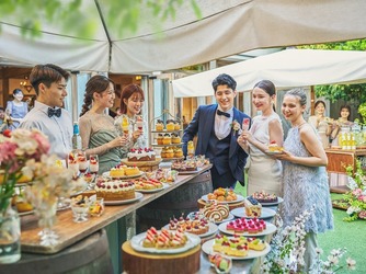 BARN&FOREST(バーン アンド フォレスト) 会場隣接ガーデンでの演出はゲストにも好評画像 2-1