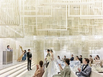 BLANC RIRE 大阪(ブランリール オオサカ) チャペル(ゲストの祝福の想いが満ちるチャペル)画像 2-2