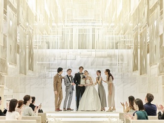 BLANC RIRE 大阪(ブランリール オオサカ) チャペル(ゲストの祝福の想いが満ちるチャペル)画像 2-1