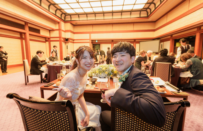 大阪城西の丸庭園 大阪迎賓館 【贅沢会食】モダン×アットホームな食事会画像 1