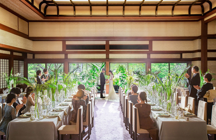 大阪城西の丸庭園 大阪迎賓館 セレモニースペース(宴内人前式|バンケットでアットホームに)画像 1