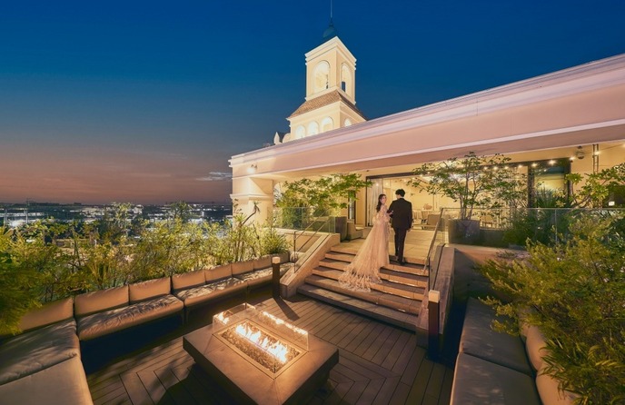 ステラ・デル・アンジェロ(Stella dell'Angelo) ナイトウエディングが映えるパーティ会場画像 1