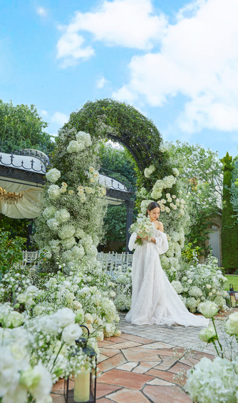 ソンブルイユ TOKYO（SOMBREUIL TOKYO） セレモニースペース(緑・光あふれるガーデン挙式)画像 2-1