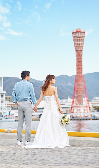 小さな結婚式 神戸モザイク店のロケーションのフォトギャラリー ゼクシィ