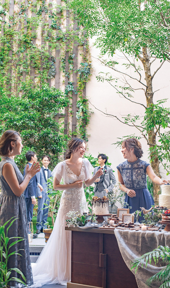 LAZOR GARDEN NAGOYA(ラソール ガーデン・名古屋) こだわりが詰まった おもてなし画像 2-1