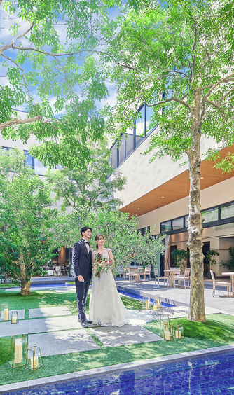 LAZOR GARDEN NAGOYA(ラソール ガーデン・名古屋) 自然に囲まれたリゾート空間画像 2-1