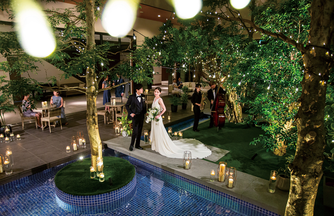 LAZOR GARDEN NAGOYA(ラソール ガーデン・名古屋) ワンランク上のナイトウェディングが今注目画像 1