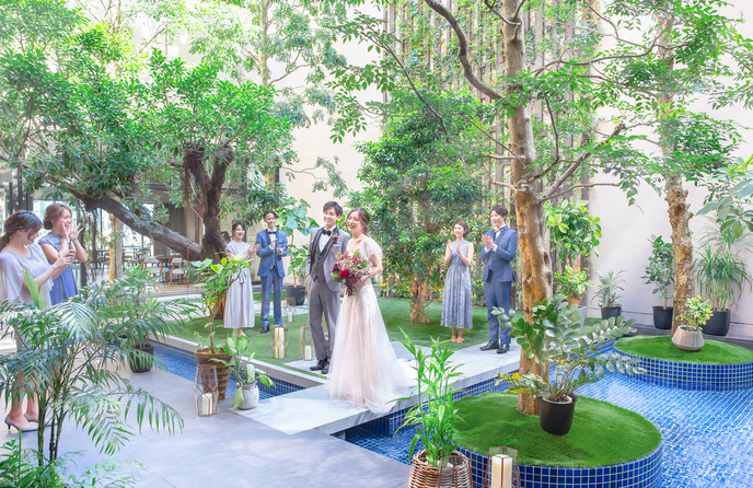 LAZOR GARDEN NAGOYA(ラソール ガーデン・名古屋) 駅徒歩5分の上質ガーデンを1組で貸切に画像 1