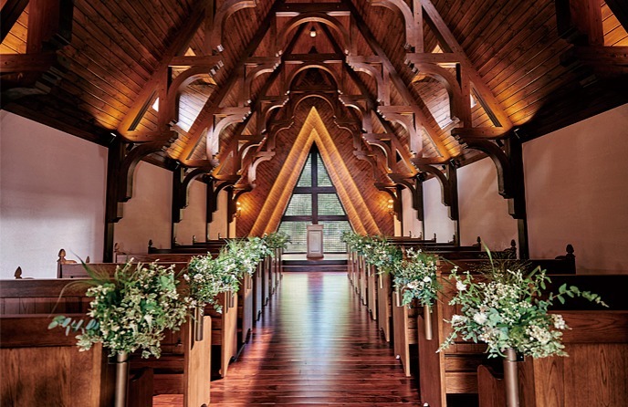 ルグラン軽井沢ホテル&リゾート チャペル(森音の教会)画像 1
