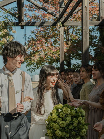 KITAHAMA W(キタハマダブリュー) セレモニースペース(「レンガ広場」でのアフターセレモニー)画像 1-2