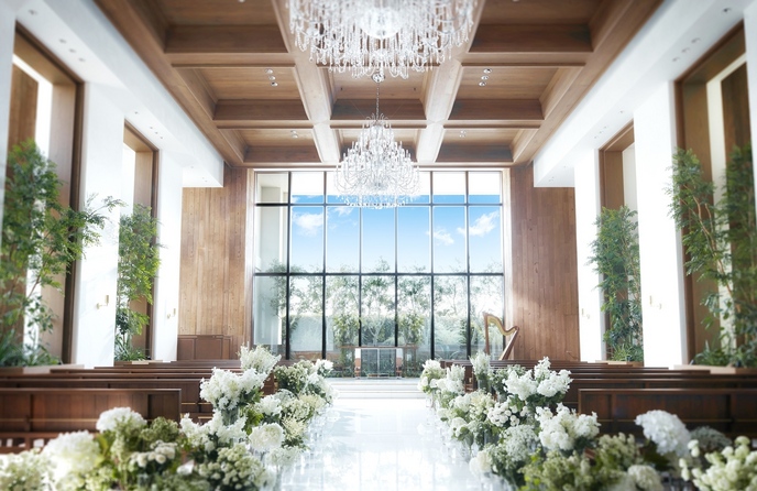 ザ・プレミアムレジデンス ラグナヴェール広島 チャペル(光と緑溢れる【チャペルソレイユ】)画像 1